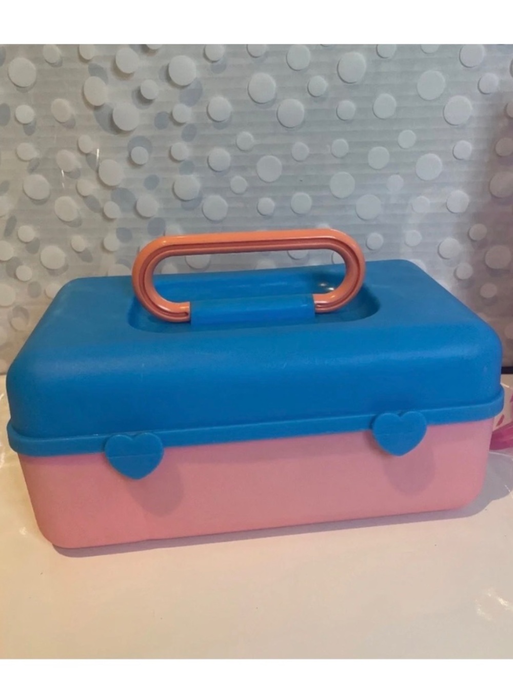 Vintage Imperial heart 💙🩷 storage gift box